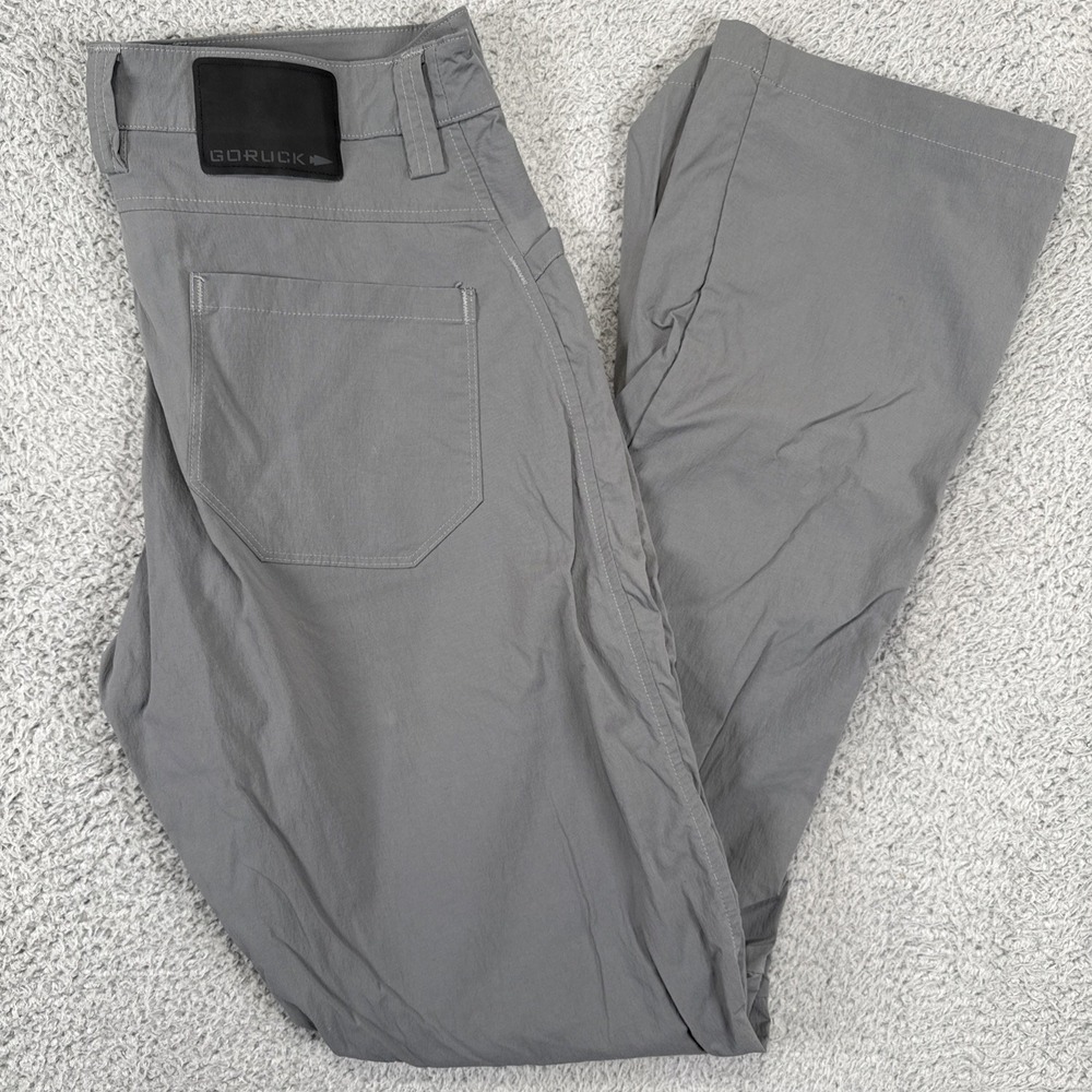 GORUCK‎ Simple Pants Mens 34x36 Gray Lightweight Outdoor Stretch Tough Work